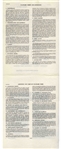 Two Contracts From 1958 and 1959 Signed by Moe Howard, for Appearances by The Three Stooges on The Steve Allen Show -- Signed The 3 Stooges Co. by Moe Howard -- Each Measures 8.5 x 11, Very Good